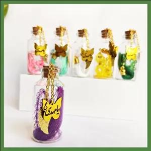 گیفت شیشه ای تسبیح با پلاک یامهدی