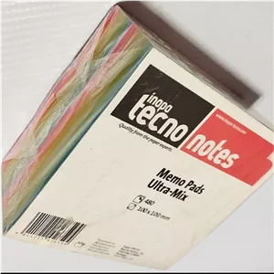 کاغذ یادداشت رنگی 480 برگی  tecno notes پرتغال