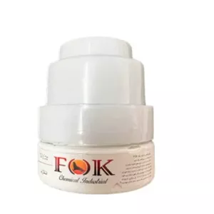 واکس سفید گچی کفش و کاپشن (fok) 60 گرم(مخصوص کفش های اسپرت سفید و لژ کفش های سفید)