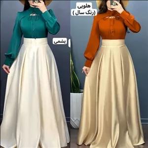 شومیز زنانه مجلسی مزونی پرنس 40 تا 52  تولیدی شومیز  شومیز مجلسی پارچه الیزه  بلوز مجلسی زنانه دخترانه  بلوز زنانه  