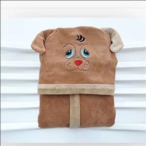 حوله پالتویی بچگانه سایز 90 صددرصد نخ پنبه مناسب سن 8تا10سال دارای طرح های مختلف 