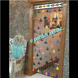 پرده آویز سنتی مدل اشکی و ترکیبی