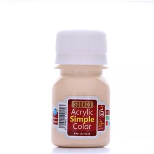  رنگ اکریلیک ساده سوداکو 30 میل بدن کد acrylic simple 00331