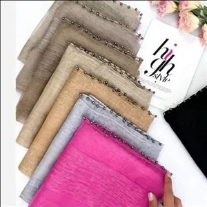 شال مجلسی دور مروارید