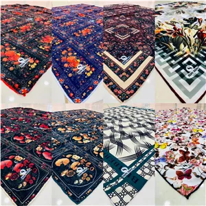 روسری نخ کریستال قواره 140 (عمده) 