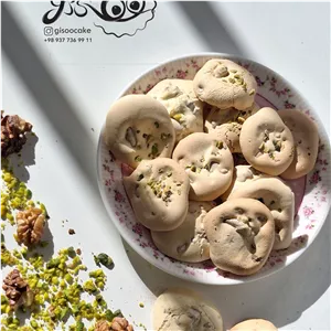 شیرینی پفکی گردویی اعلا درجه یک گیسوکیک 