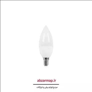 لامپ 6 وات شمعی مدل مات پارس شعاع توس