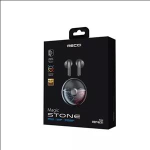 هندزفری بلوتوثی رسی مدل W31  ایرپاد رسی  Recci REP-W31 bluetooth Earbuds