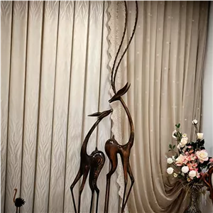 مجسمه چوبی غزال ارتفاع 270 سانتی متر