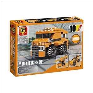 لگو ماشین راهسازی 10 مدل در 1 جعبه 86 قطعه کد BT7070