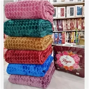 پتو عمده 10 عددی یکنفره نرمینه مدل نگین