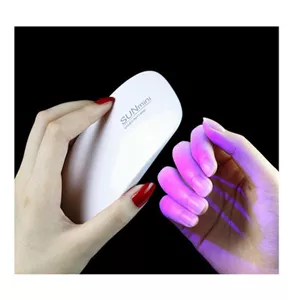 لک خشک کن SUN mini UVLED 6 لامپ 12 وات تایمر 45 60 پایه جمعشونده