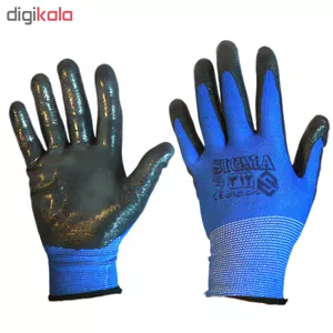 دستکش ایمنی سیگما کد 312 بسته 2 عددی K3A