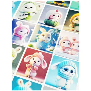 کاغذ رنگی طرح Cute Bunnies مدل بولت ژورنال کد 19 مجموعه 20 عددی 5ZS