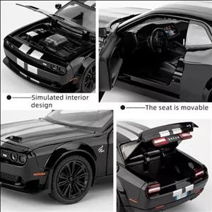 ماشین فلزی دوج  Dodge Challenger SRT  برند Bebbly مقیاس 124