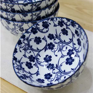کاسه ترشی گل آبی
