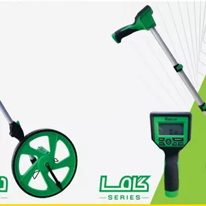 متر چرخدار دیجیتال بزرگ دسته تلسکوپی گاما