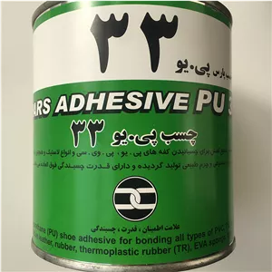 چسب پارس پی یو کد PU-33 حجم یک لیتر 3A5