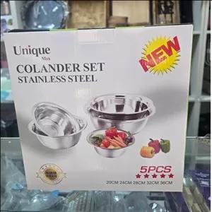 لگن 5 تیکه استیل یونیک اصل 