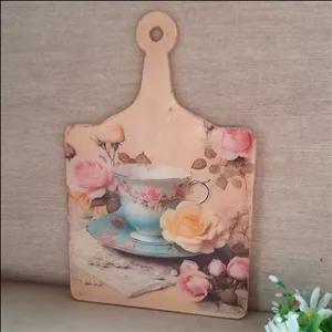 تخته سرو چوبی رزینی دو رو (ایراددار) 