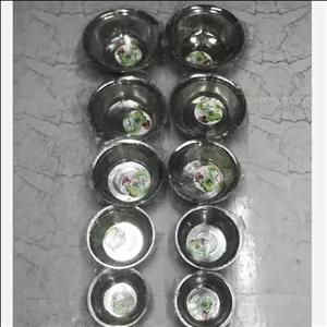 لگن 5تایی استیل یونیک اصلی حک شده آلمان ضد زنگ 