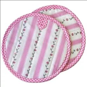 دستگیره آشپزخانه طرح گل صورتی 