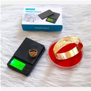 ترازو آزمایشگاهی جیبی 500 گرم،با دقت یکصدم0 01