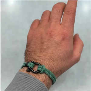 دستبند کنفی امگا سبز