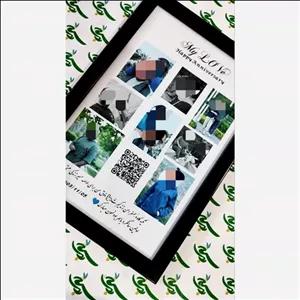 روز عشق چاپ تابلو موزیکال مدل لاو استوری با طرح دلخواه