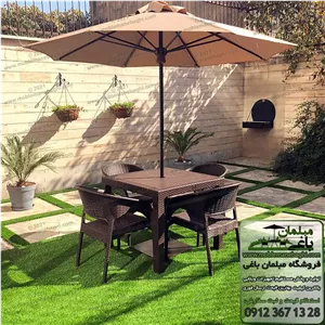 چتر پایه وسط 3 متری