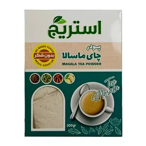 پودر چای ماسالا بدون شکر 200 گرمی استریج