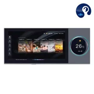 آمپلی فایر لمسی مدل jx7 با صفحه نمایش رنگی (پس کرایه)