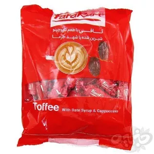 تافی با طعم کاپوچینو شیرین کننده با شهد خرما(کامور)