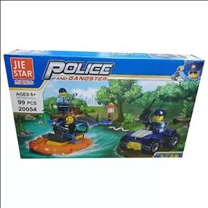 ساختنی ژی استار مدل Police And Gangester کد 20054