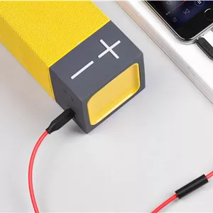 کابل صدا میکروفون دار هوکو Hoco UPA12 AUX With Mic Cable 1m