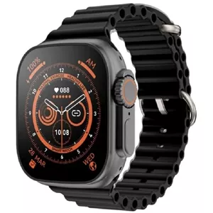 ساعت هوشمند تمام لمسی نمونه اپل واچ ضد آب تماس بلوتوس متصل به آیفون و اندروید smart watch اولترا ساعت اپل طرح