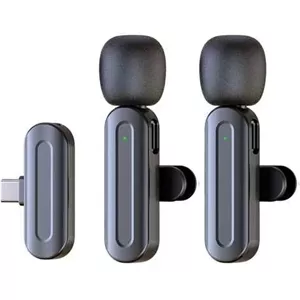 میکروفن بی سیم مدل SX25) Double IP) با درگاه اتصال Type-c