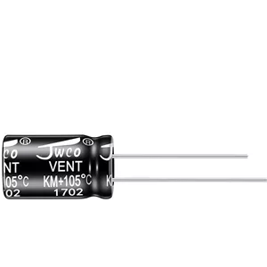 خازن الکترولیت مشکی 2200uF 50v برند JWCOبسته 10 عددی