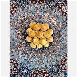 نان شیرمال با مغز خرما