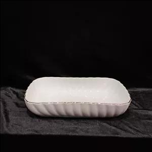 تابه مستطیل کارمن کوچک خط طلا لمون چینی 501ـs