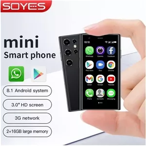گوشی مینی کوچک اندروید s23 pro mini برند سویس soyes galaxy S23 pro mini 16 2 GB