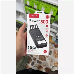 پاور بانک بیست هزار شارژ سریع خورشیدی چراغ دار OALE 20000