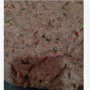همبرگر بوقلمون خانگی بسته 500 گرمی