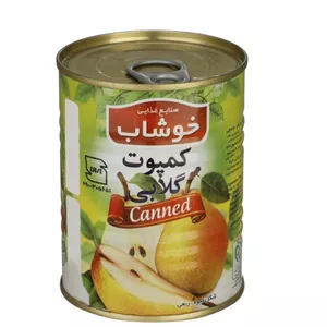 کمپوت گلابی خوشاب - 350 گرم