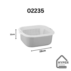 ست آبکش و لگن نسیم 4 لیمون