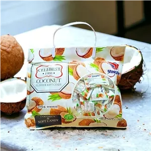 شکلات پذیرایی پاستیل نارگیلی هوپی 350 گرمی ، hoopie soft candy