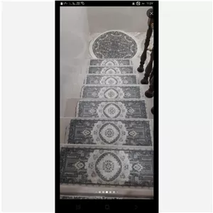 روپله ای ازجنس فرش 1500 شانه 3600 تراکم سایز 30در80 رنگ دودی