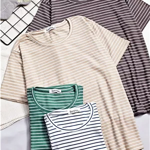 تیشرت کبریتی راه راه برشکا