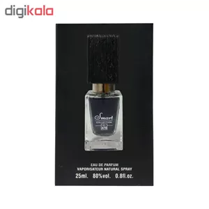 عطر جیبی مردانه اسمارت کالکشن مدل بلک افغان کد 470 حجم 25 میلی لیتر 3KW