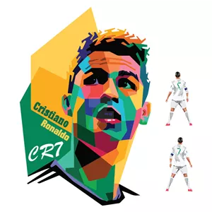اسکین پلی استیشن 4 طرح Mini CR7 مجموعه 3 عددی ارسال پستی